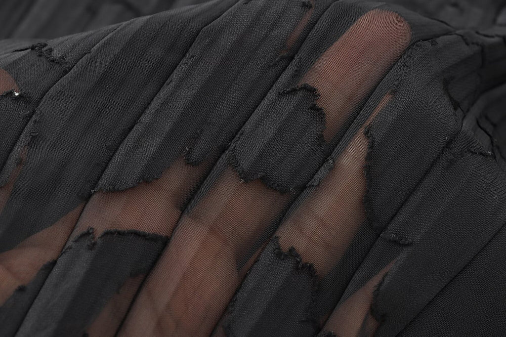 Zweiteiliges Strick-Set in Hellgrau