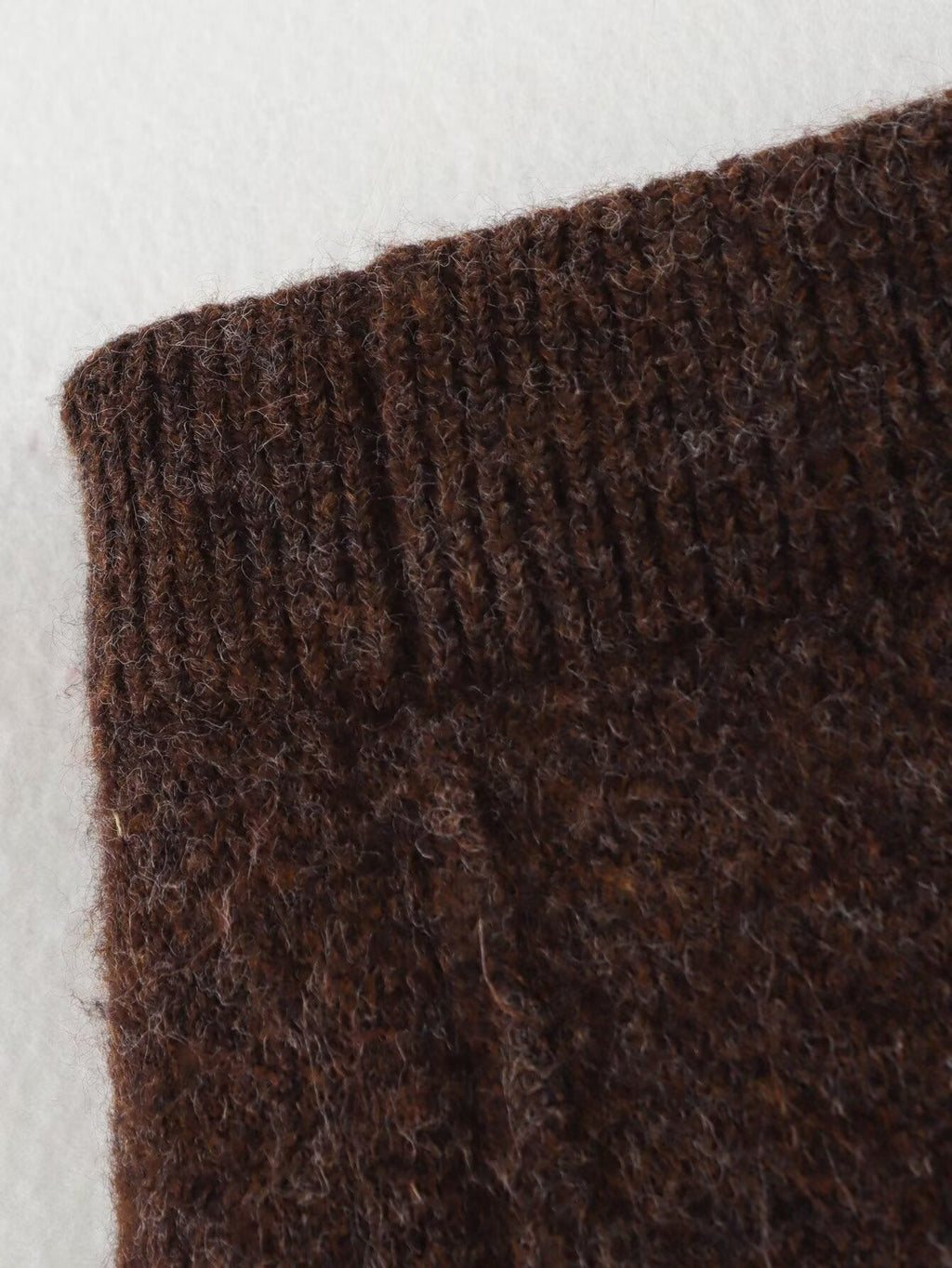 STRICKSET in Schokoladenbraun