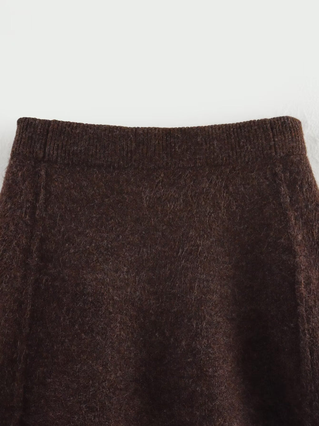 STRICKSET in Schokoladenbraun